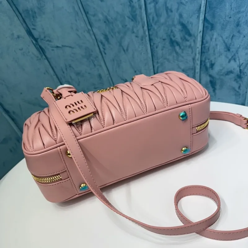 MIU MIU Pink Top Handle Bag 506 - Image 6