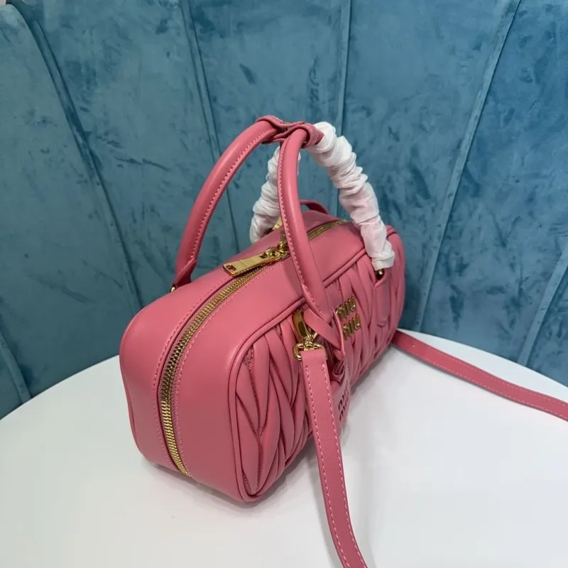 MIU MIU Pink Top Handle Bag 508 - Image 3