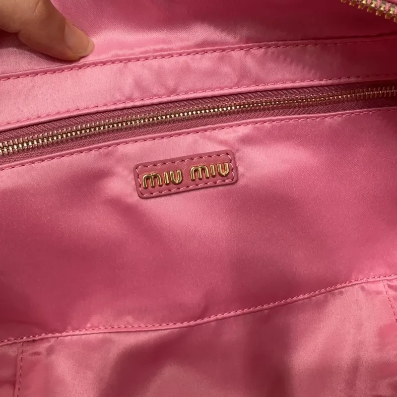 MIU MIU Pink Top Handle Bag 508 - Image 8