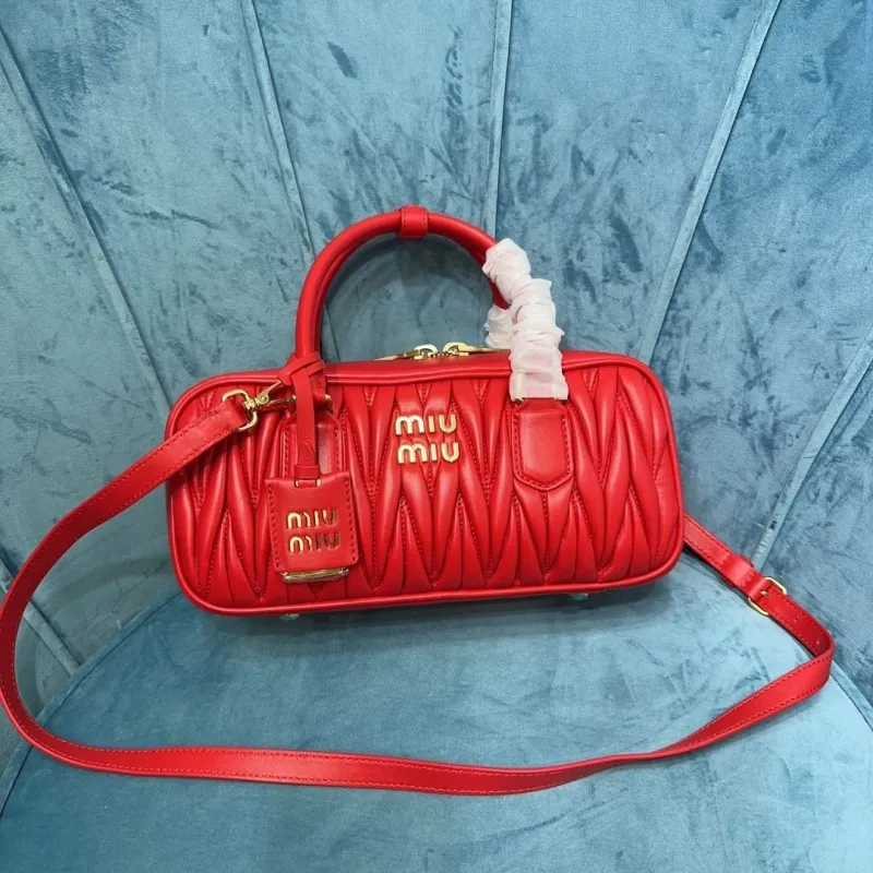 Miu Miu Red Top Handle Bag 509