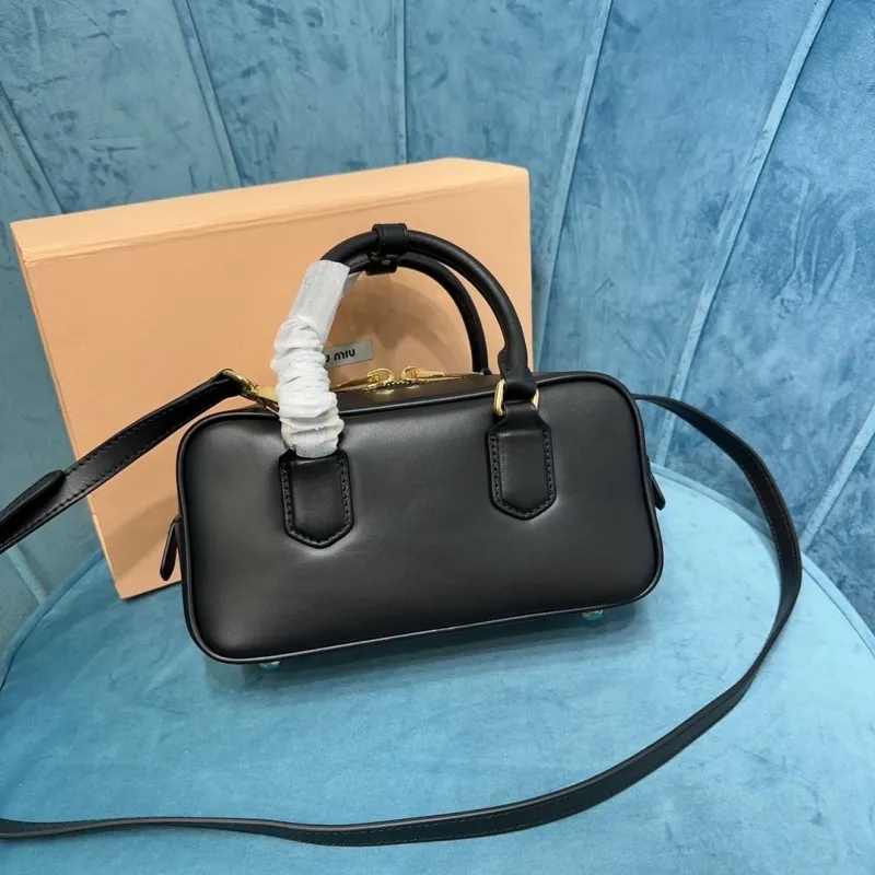Alternative view of Miu Miu Black Top Handle Crossbody Bag 520