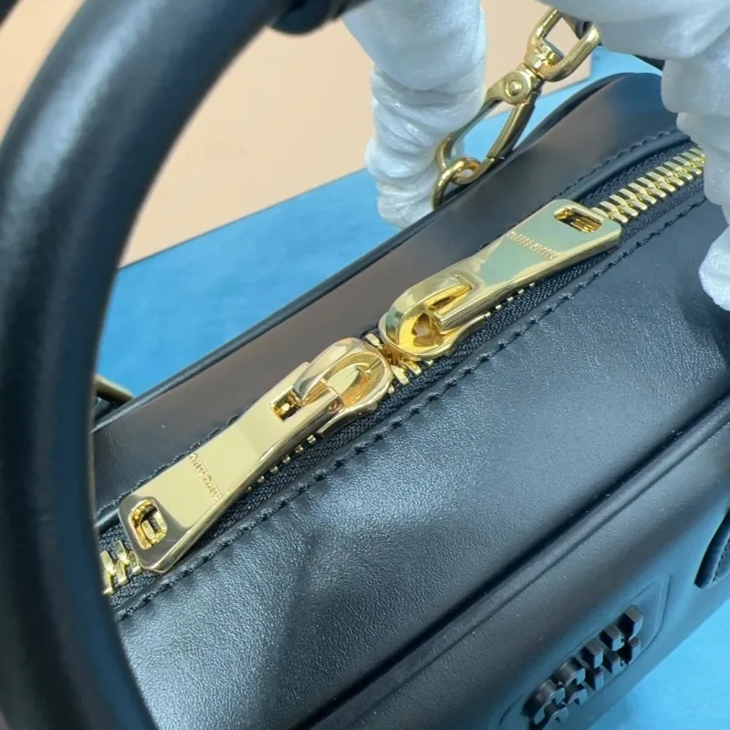 Miu Miu Black Top Handle Crossbody Bag 520 - Image 6