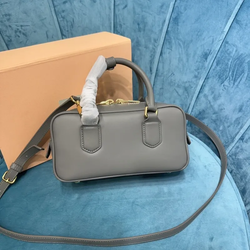 Alternative view of Miu Miu Gray Top Handle Crossbody Bag 523