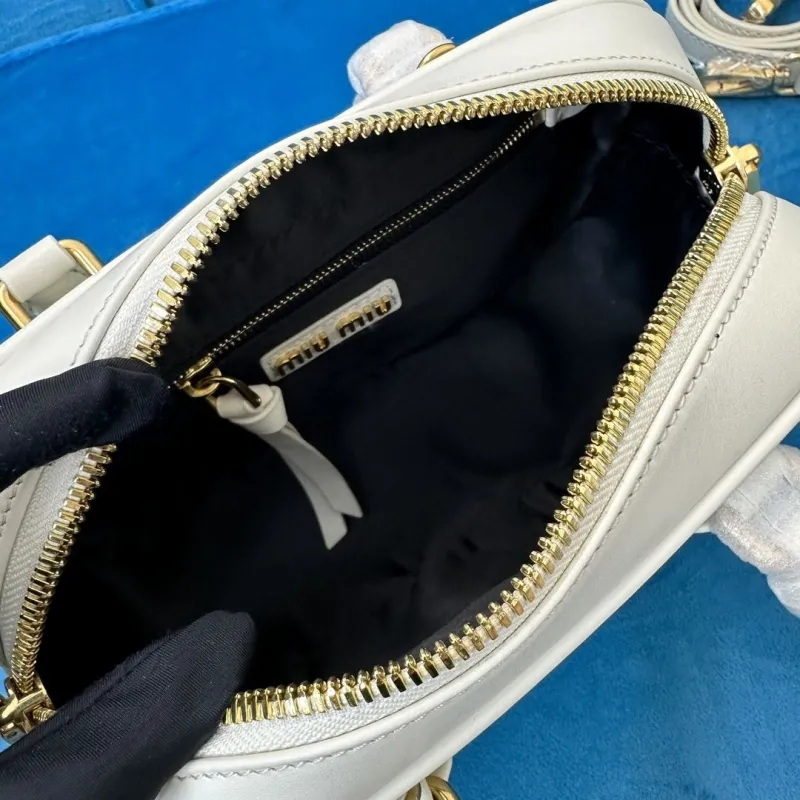 Miu Miu White Top Handle Bag 525 - Image 7