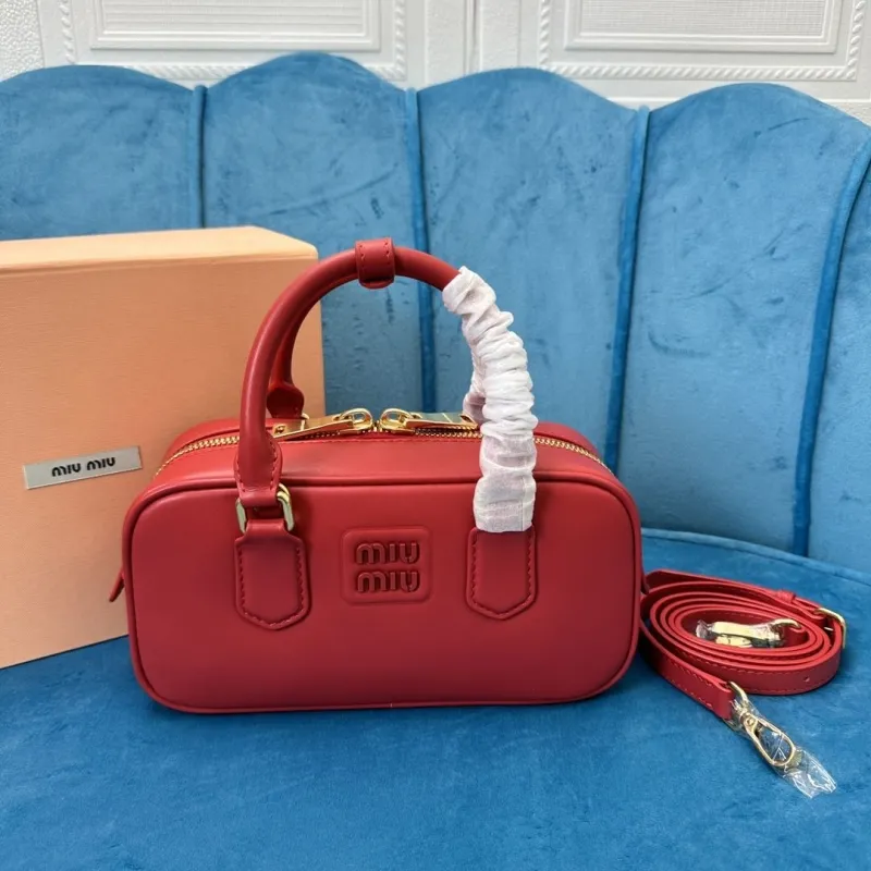 Miu Miu Red Top Handle Bag 526