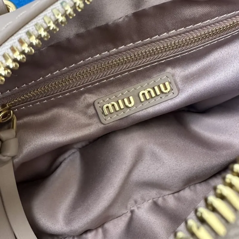Miu Miu Beige Top Handle Bag 527 - Image 9