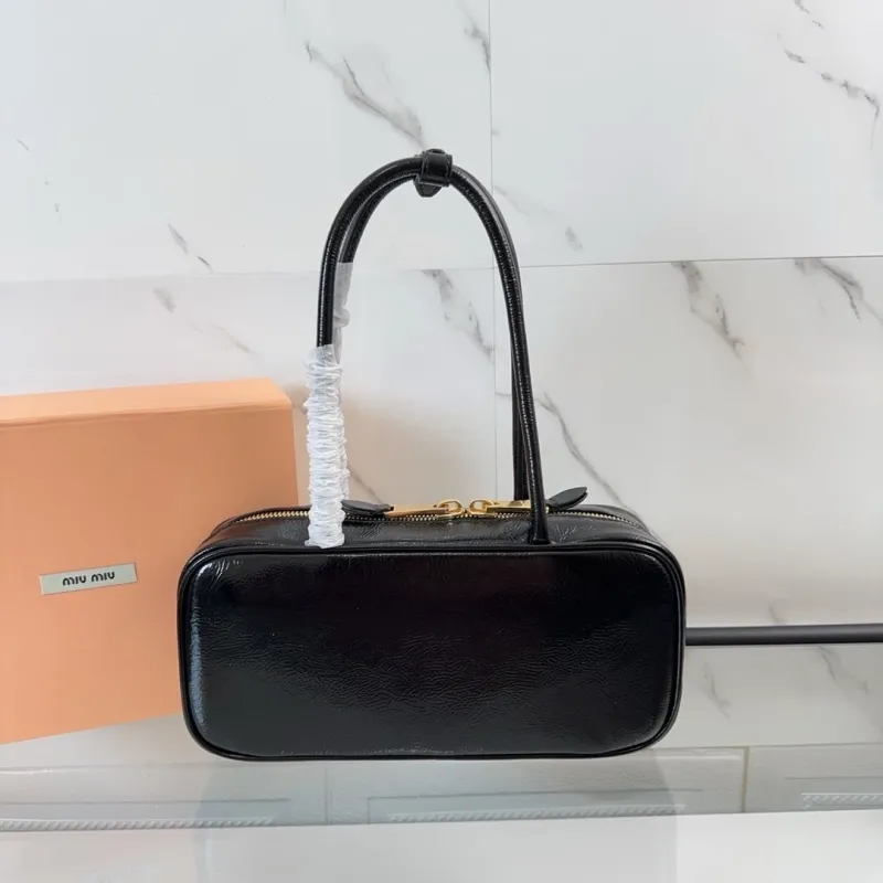 Alternative view of Miu Miu Black Top Handle Bag 535