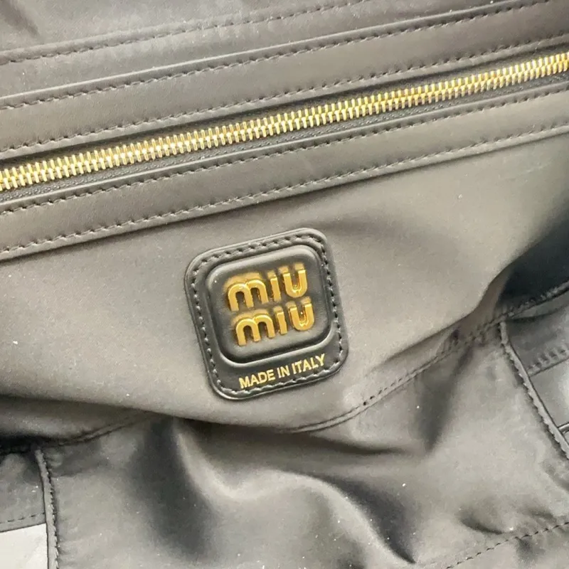Miu Miu Black Top Handle Bag 535 - Image 9
