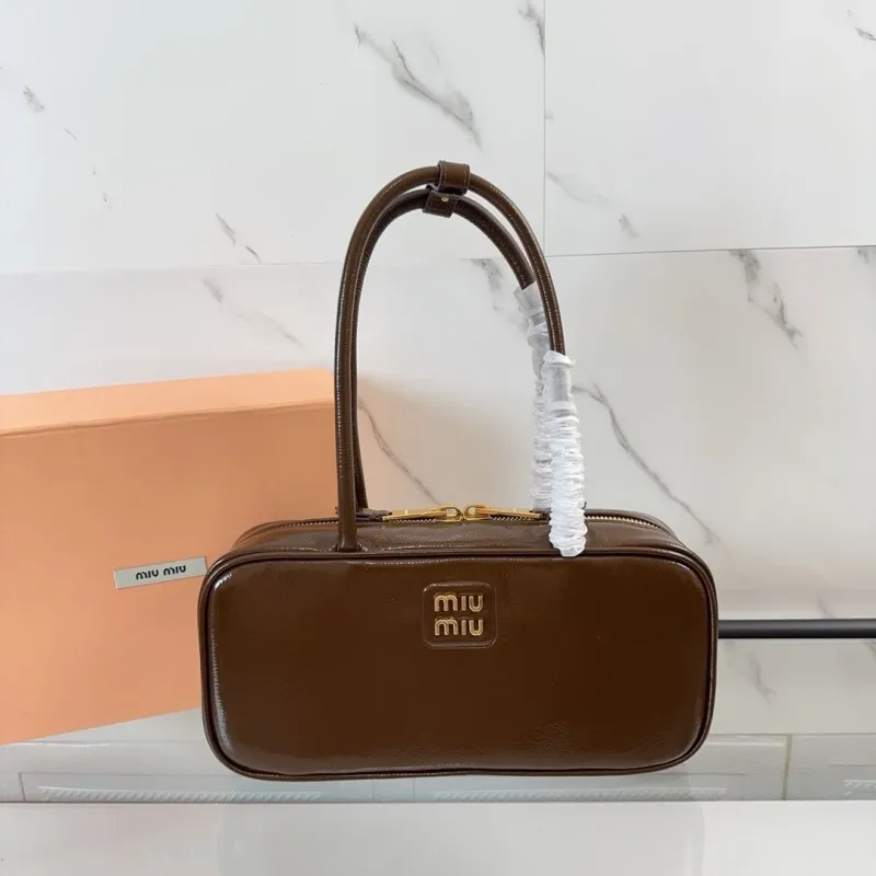 Miu Miu Brown Top Handle Bag 536