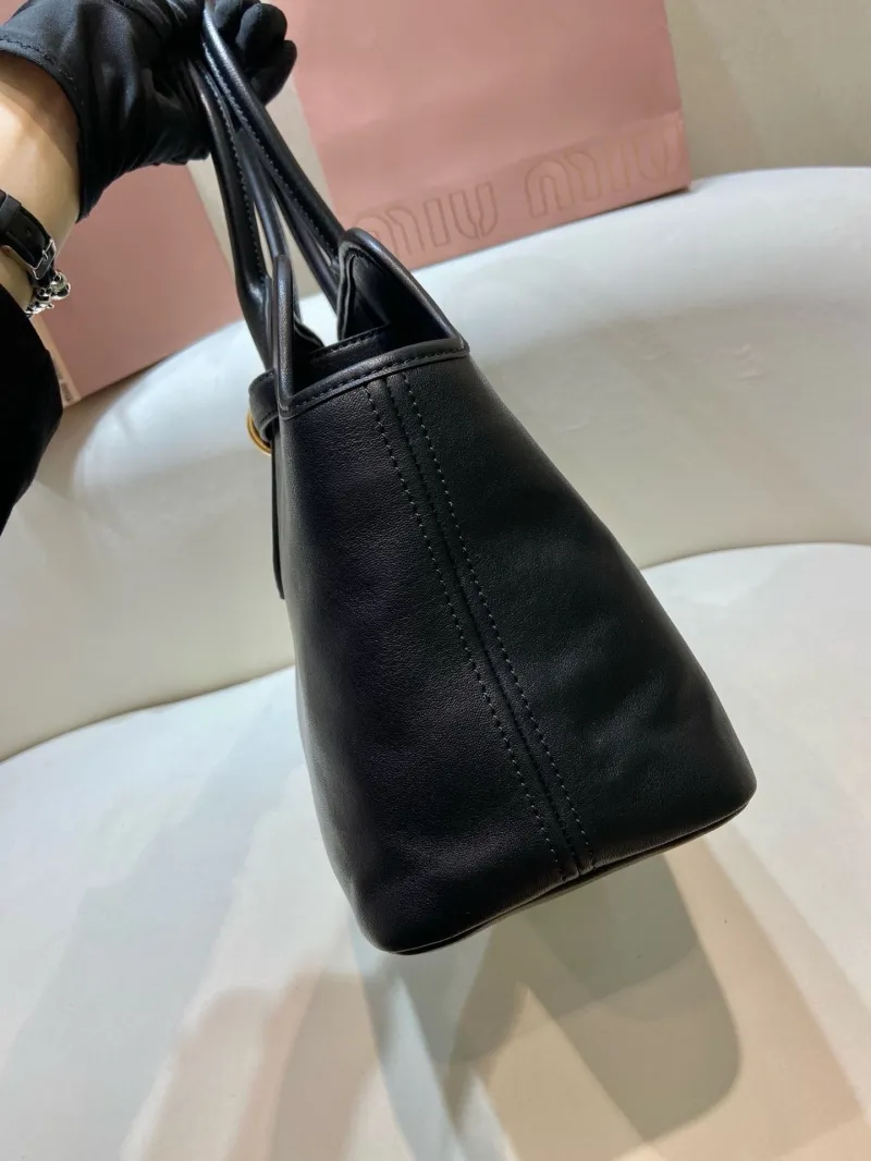 Miu Miu Black Top Handle Bag 543 - Image 5