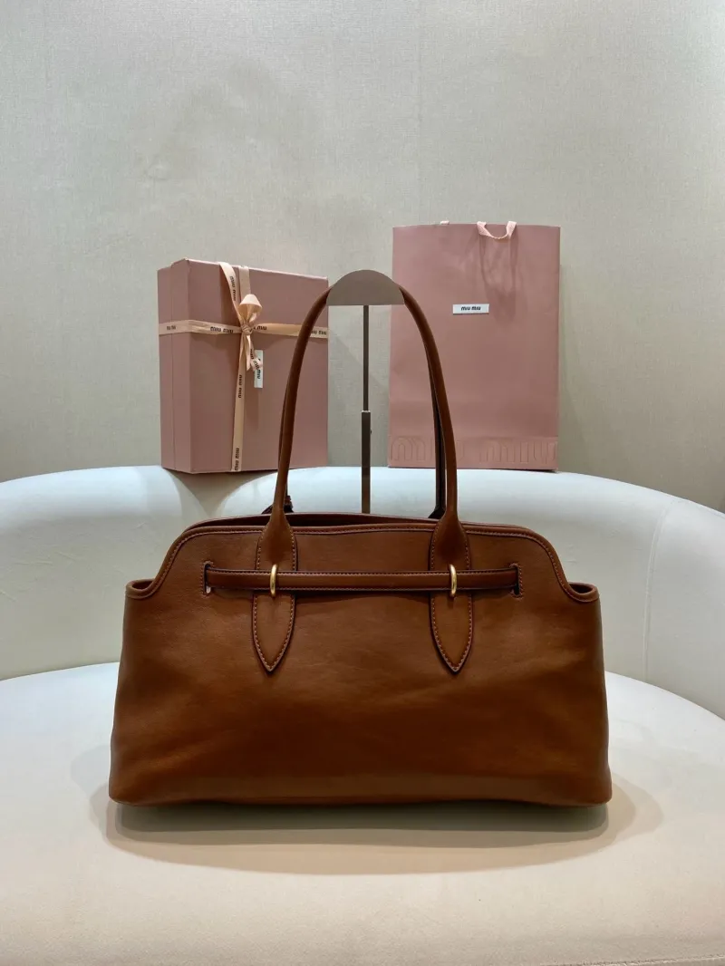 Miu Miu Brown Top Handle Bag 544 - Image 4