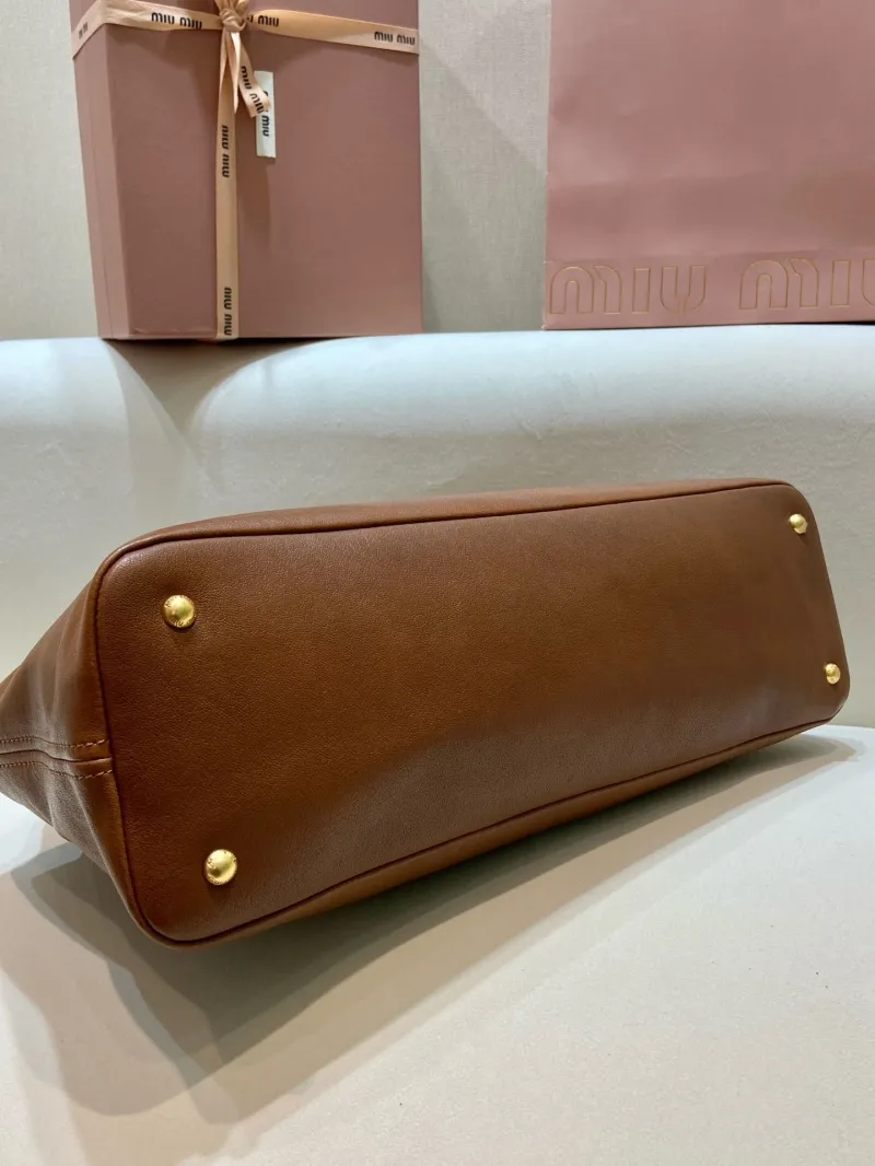 Miu Miu Brown Top Handle Bag 544 - Image 5