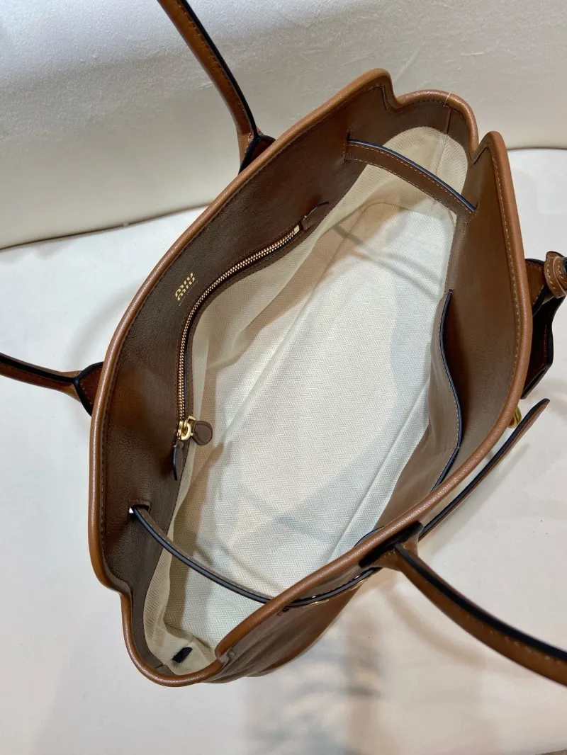 Miu Miu Brown Top Handle Bag 544 - Image 8