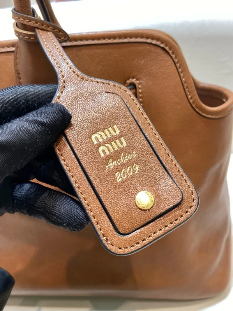 Miu Miu Brown Top Handle Bag 544 - Image 9