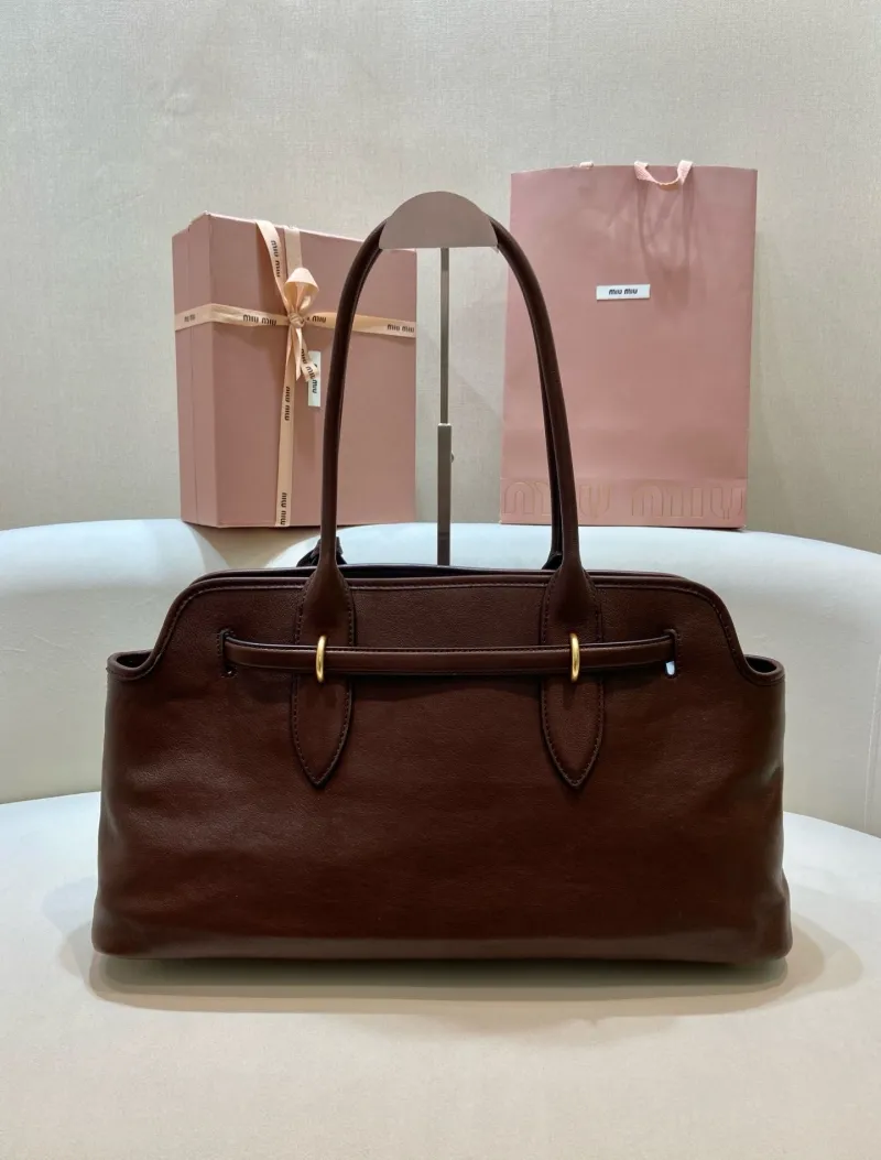 Miu Miu Brown Top Handle Bag 545 - Image 4