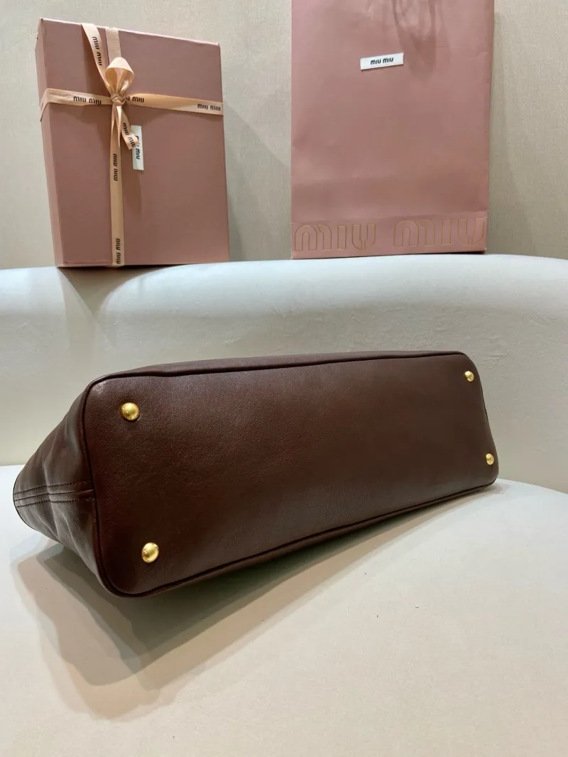 Miu Miu Brown Top Handle Bag 545 - Image 6