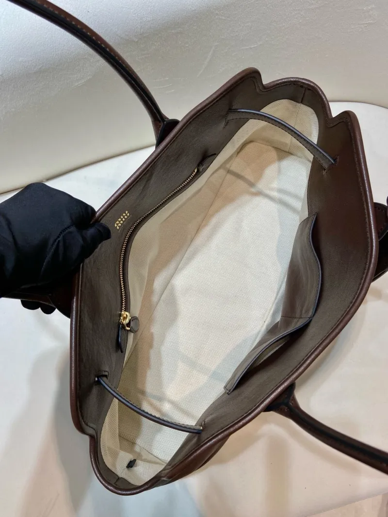 Miu Miu Brown Top Handle Bag 545 - Image 8
