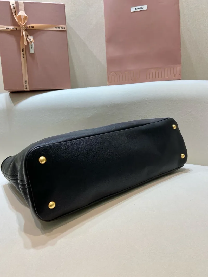 Miu Miu Black Top Handle Bag 546 - Image 8