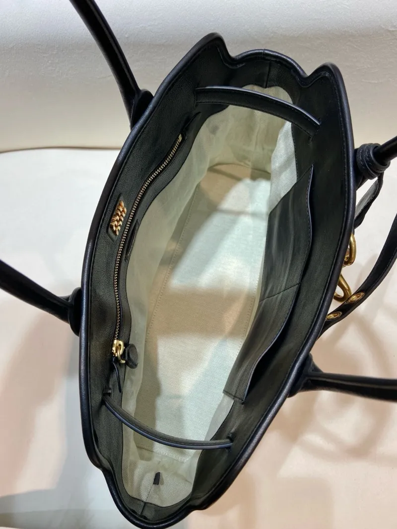 Miu Miu Black Top Handle Bag 546 - Image 9