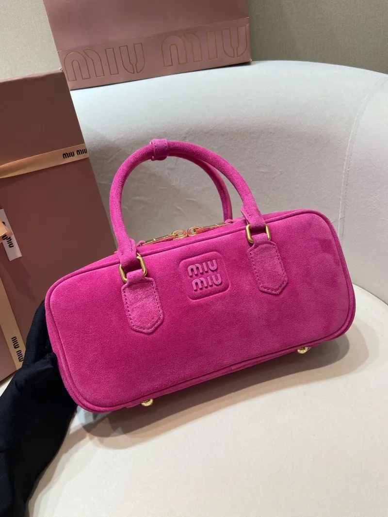 Alternative view of Miu Miu Fuchsia Top Handle Bag 549