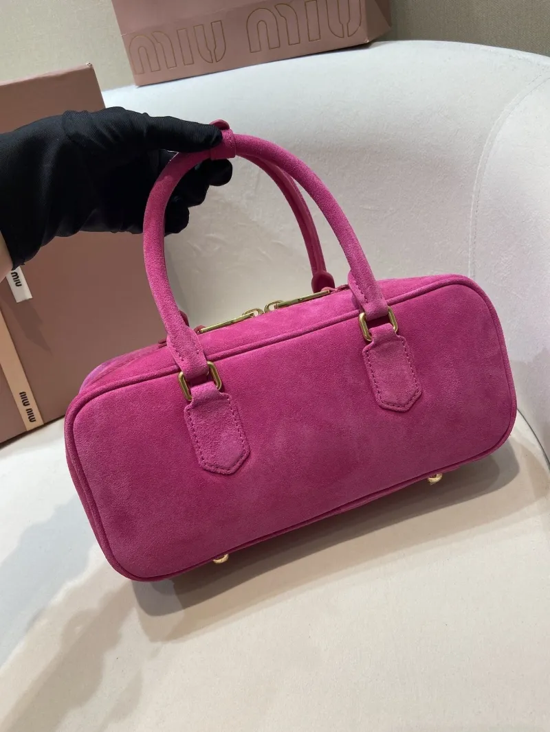 Miu Miu Fuchsia Top Handle Bag 549 - Image 4