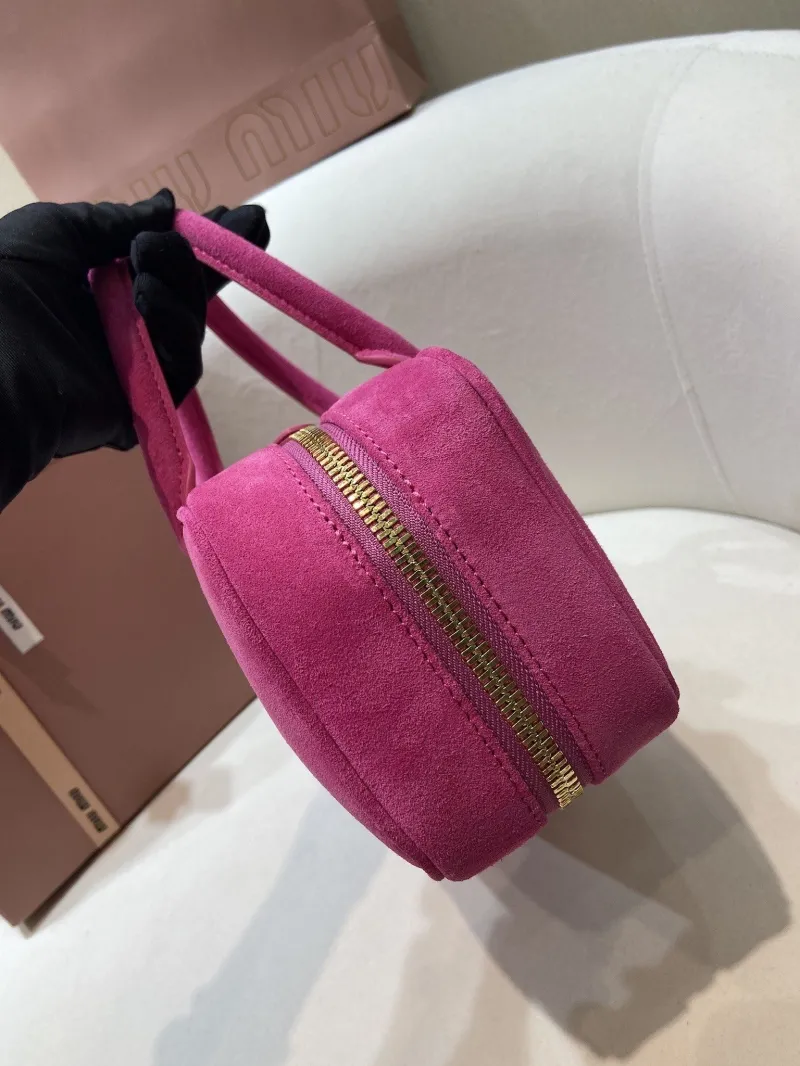 Miu Miu Fuchsia Top Handle Bag 549 - Image 5