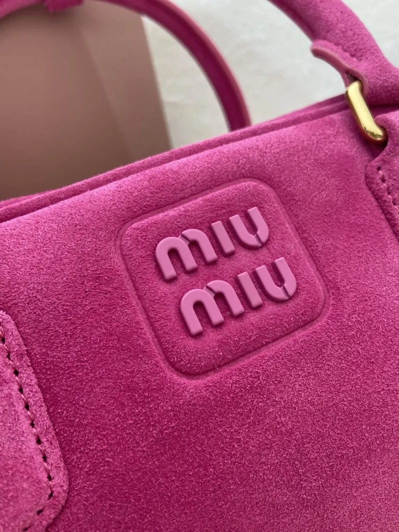 Miu Miu Fuchsia Top Handle Bag 549 - Image 6