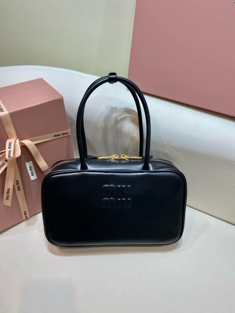 Miu Miu Black Top Handle Bag 561