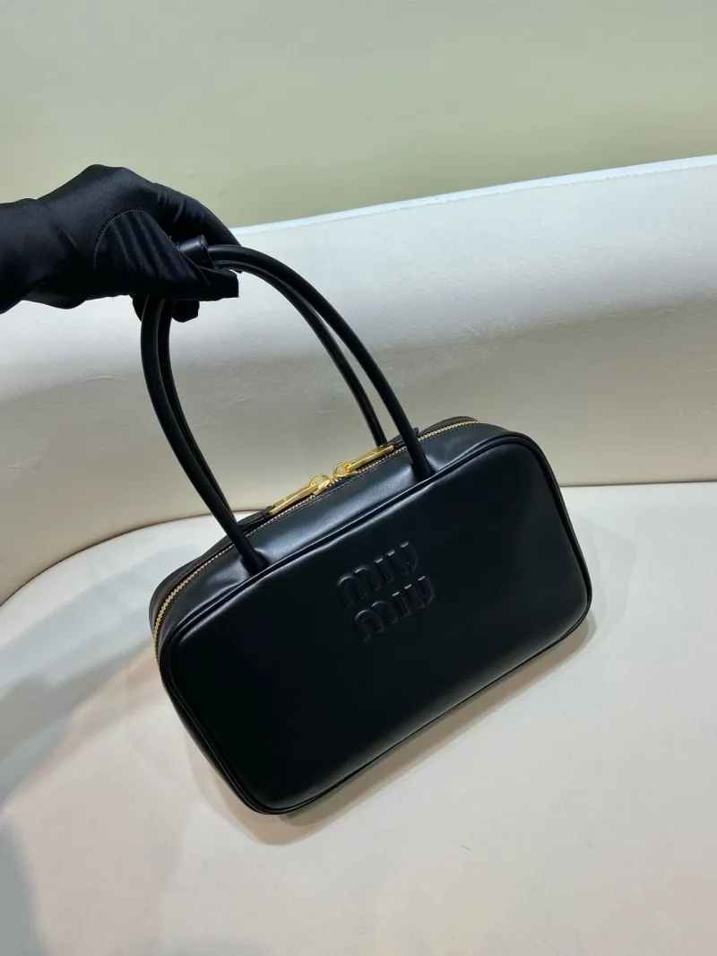 Alternative view of Miu Miu Black Top Handle Bag 561