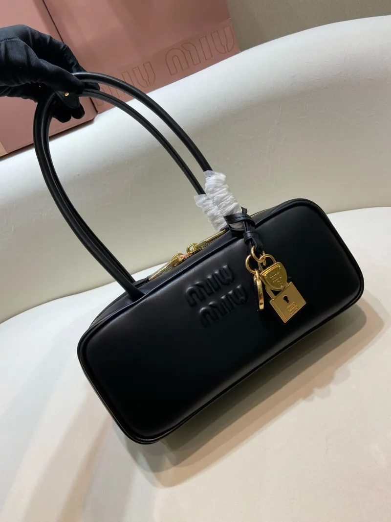 Miu Miu Black Top Handle Bag 564