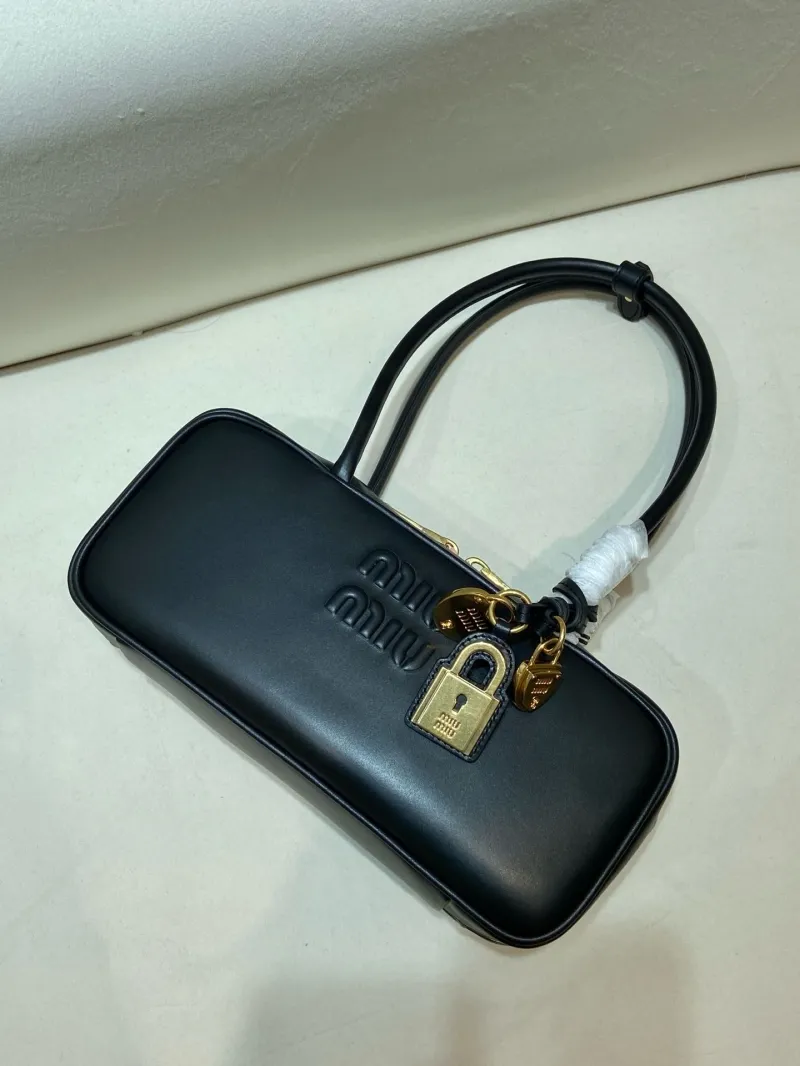 Alternative view of Miu Miu Black Top Handle Bag 564