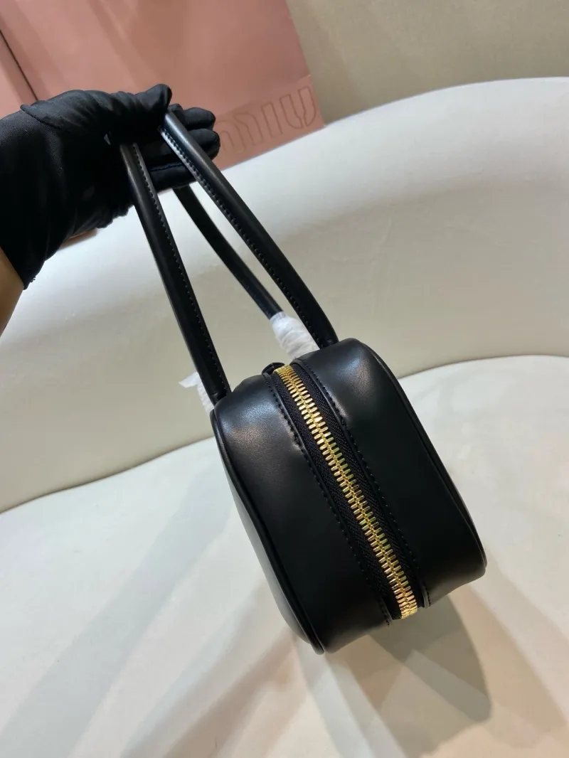 Miu Miu Black Top Handle Bag 564 - Image 4