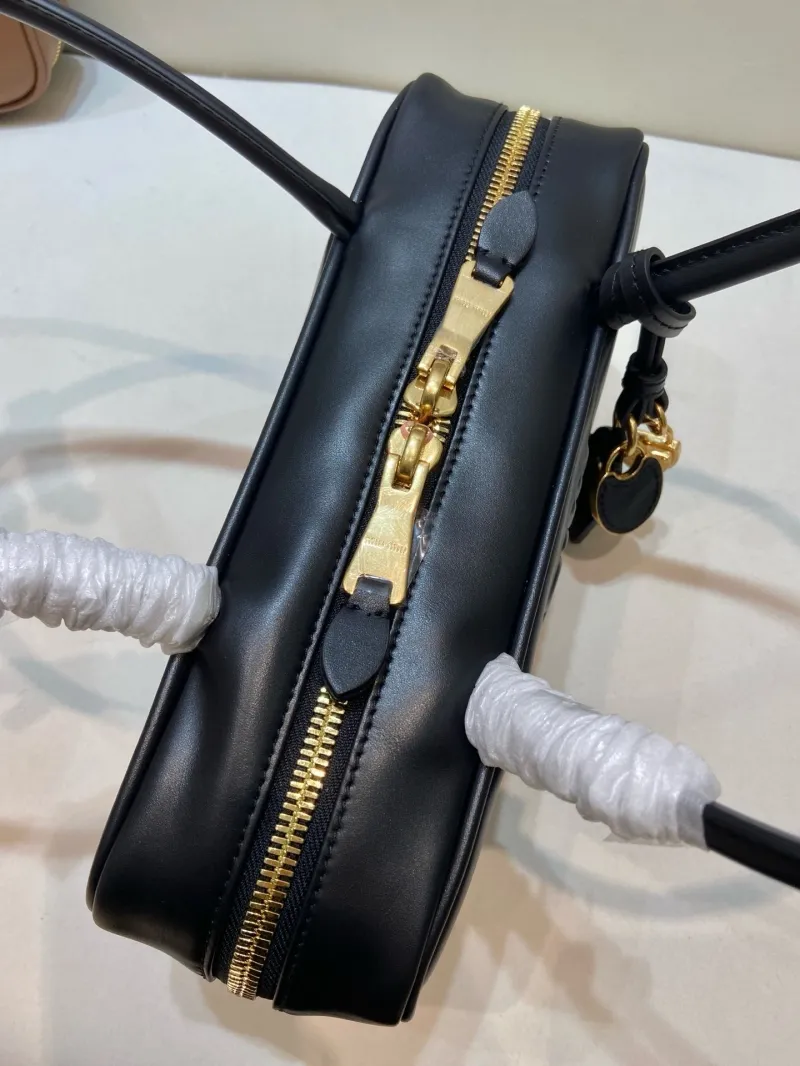 Miu Miu Black Top Handle Bag 564 - Image 6