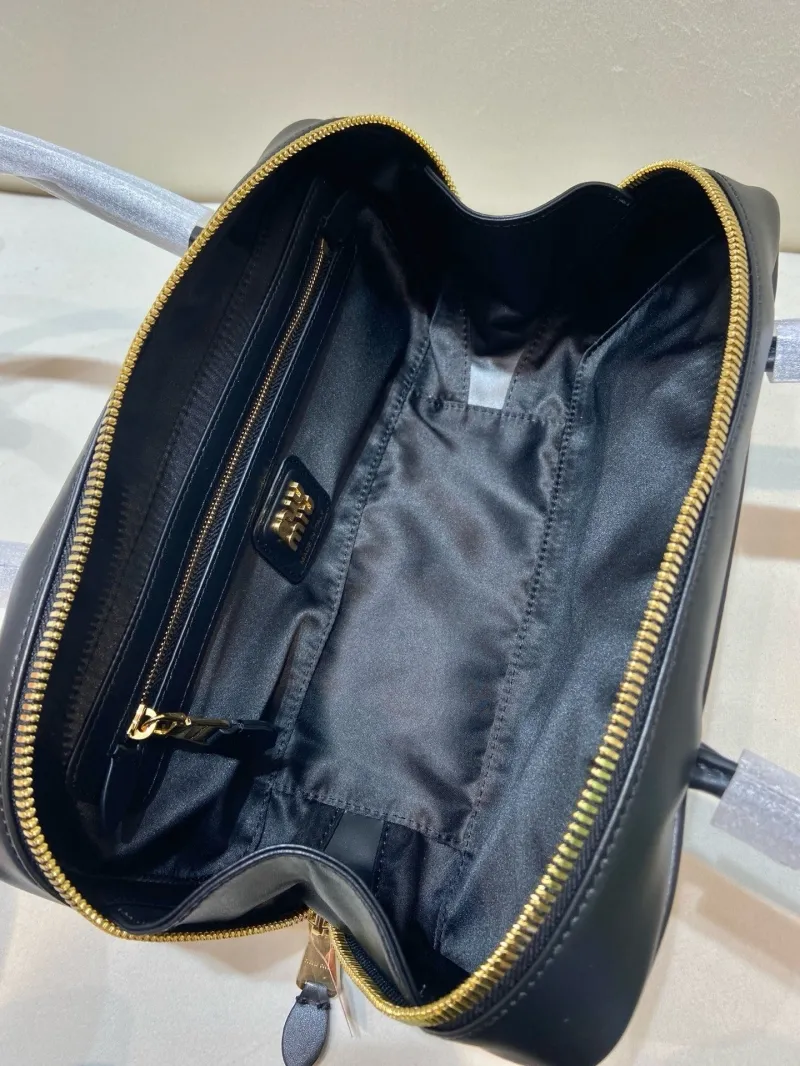 Miu Miu Black Top Handle Bag 564 - Image 8