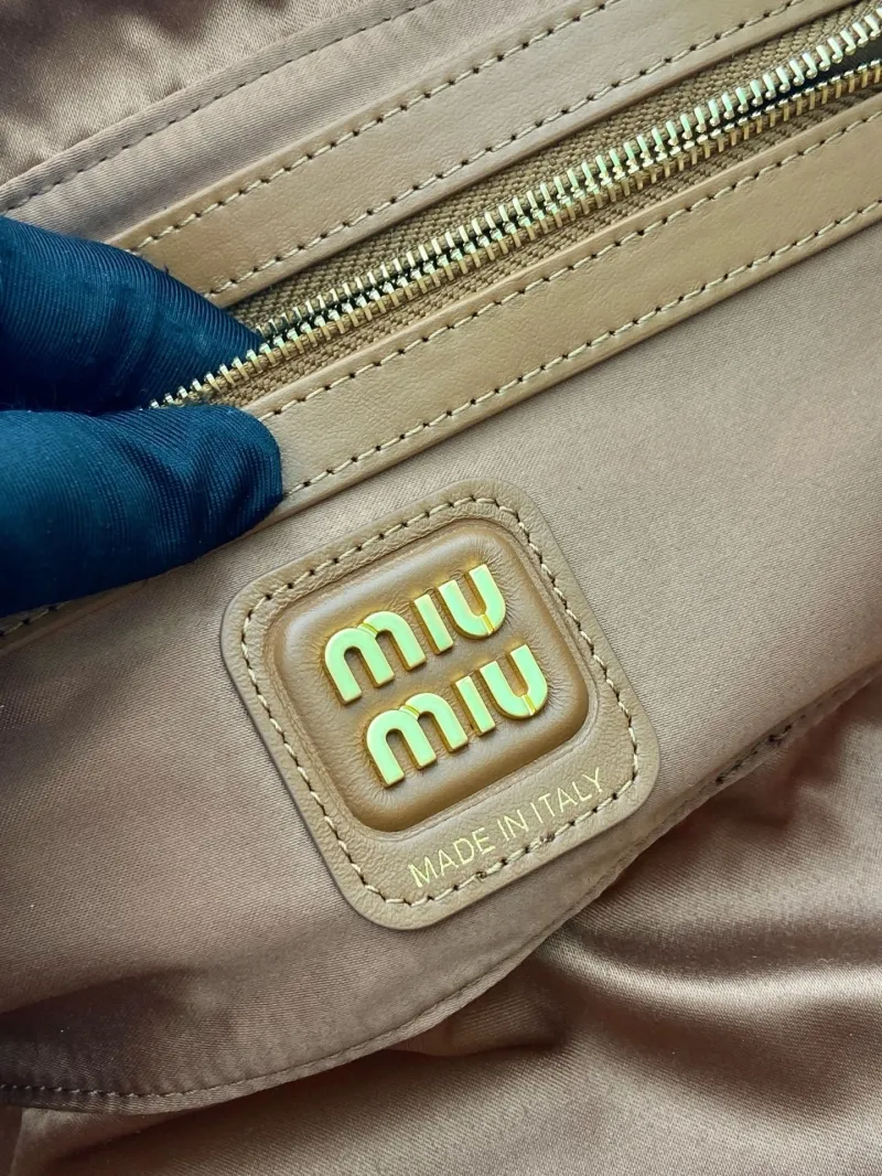 MIU MIU Brown Top Handle Bag 565 - Image 8