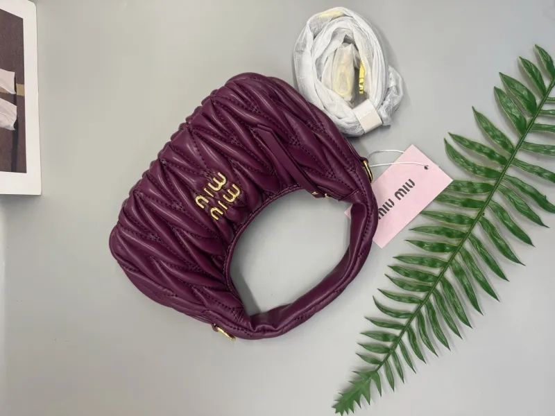 Miu Miu Purple Top Handle Bag 588 - Image 4