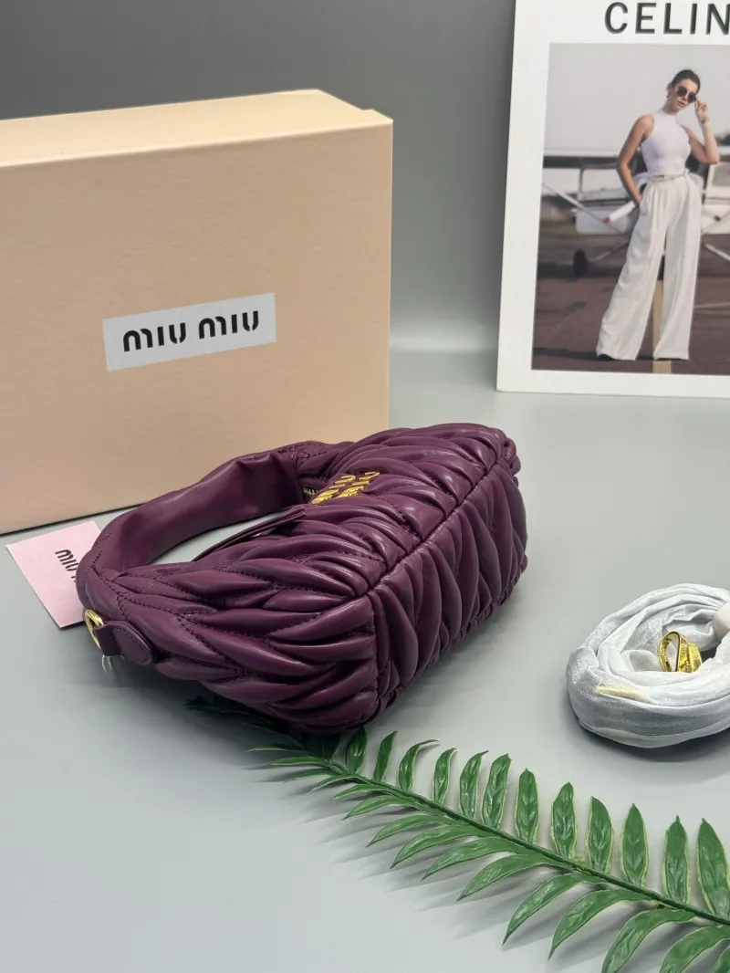 Miu Miu Purple Top Handle Bag 588 - Image 5