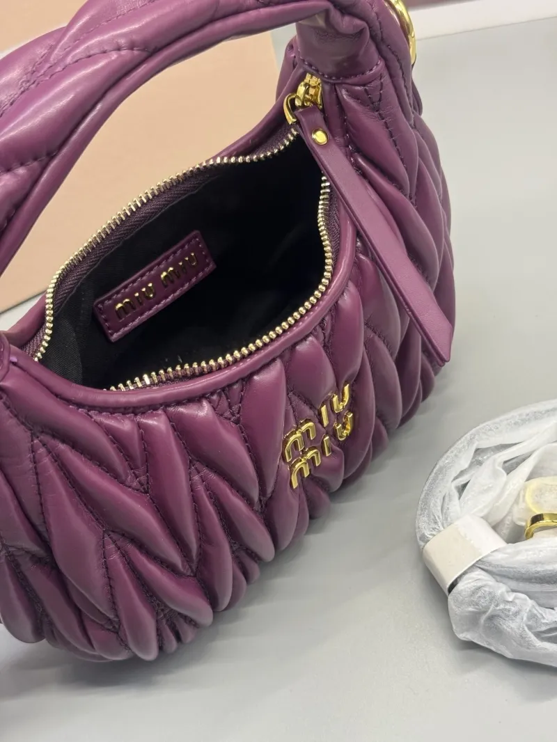 Miu Miu Purple Top Handle Bag 588 - Image 6