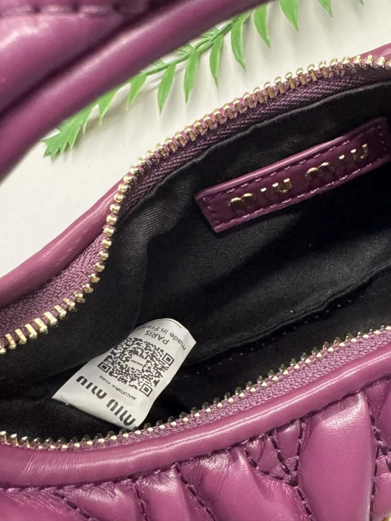 Miu Miu Purple Top Handle Bag 588 - Image 7