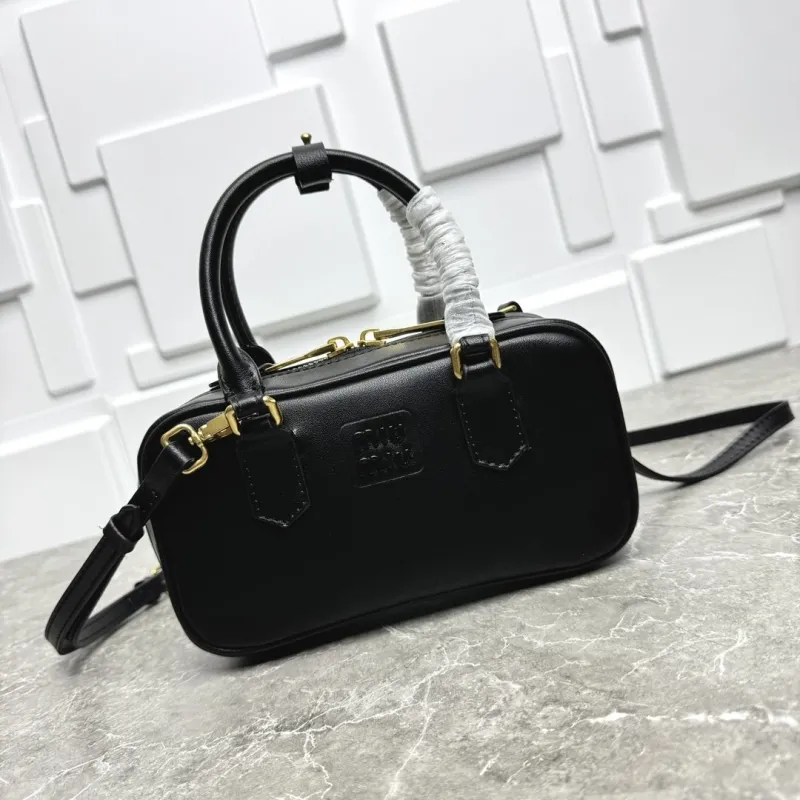 Miu Miu Black Top Handle Bag 593