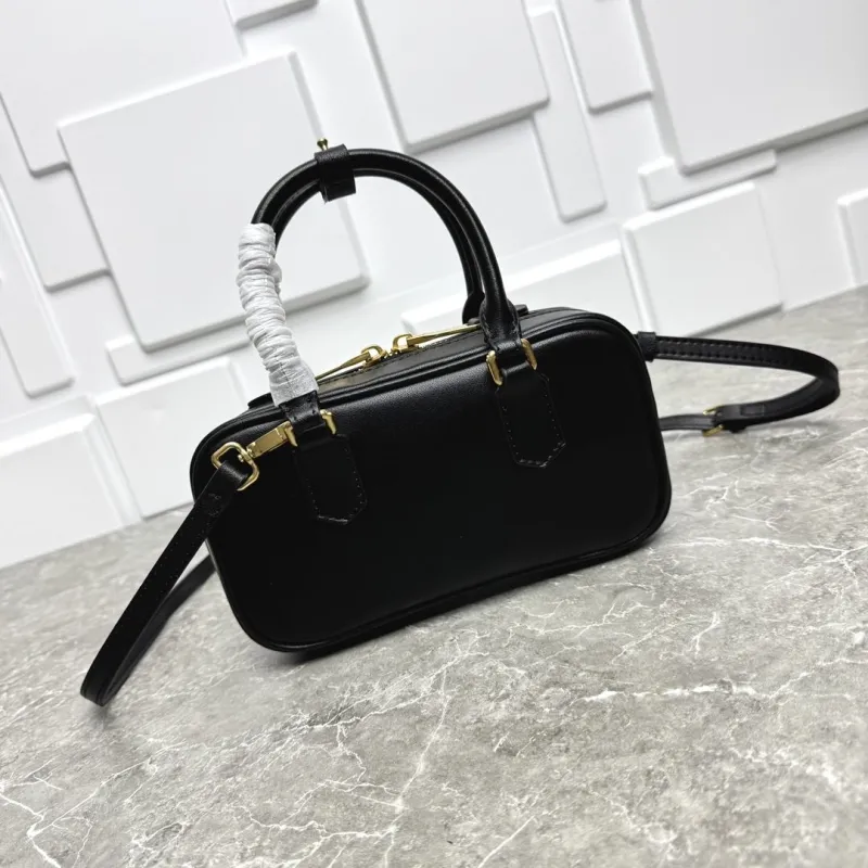 Miu Miu Black Top Handle Bag 593 - Image 6