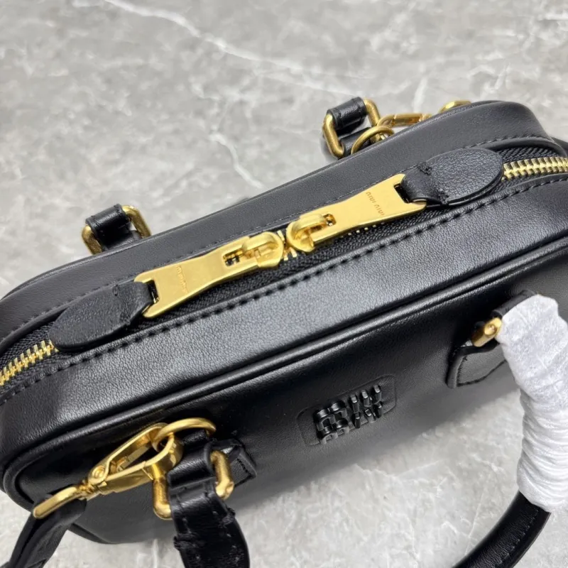 Miu Miu Black Top Handle Bag 593 - Image 7