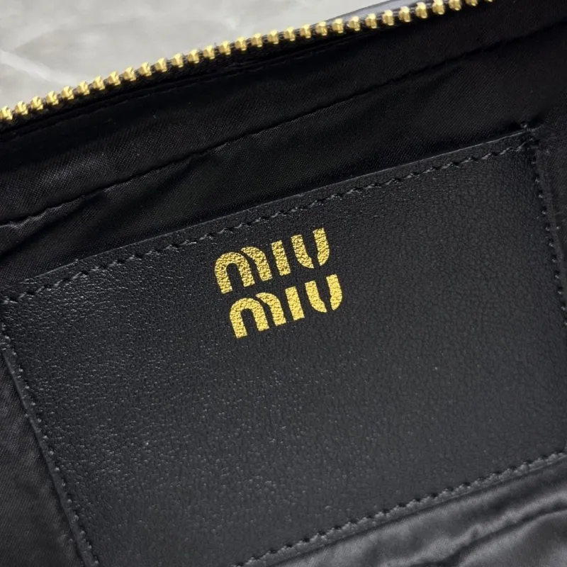 Miu Miu Black Top Handle Bag 593 - Image 8