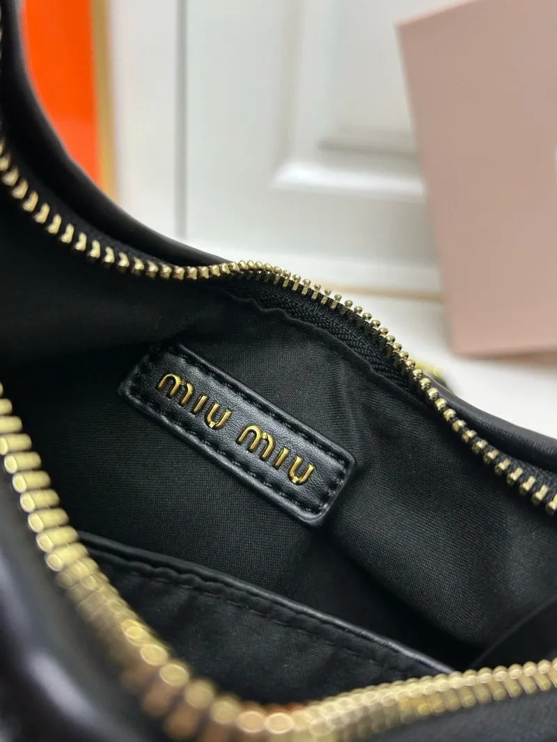 MIU MIU Black Top Handle Crossbody Bag 2178 - Image 9