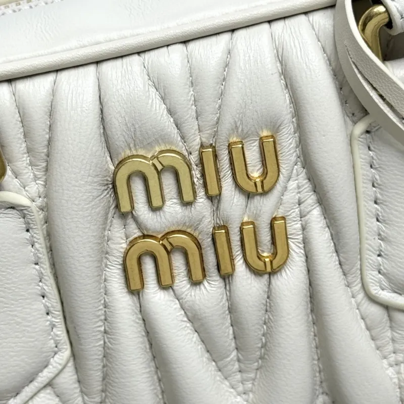 Alternative view of Miu Miu Off White Top Handle Crossbody Bag 611