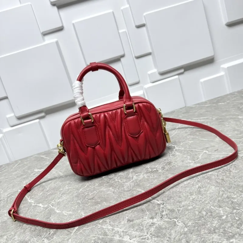 Miu Miu Red Top Handle Bag 617 - Image 6
