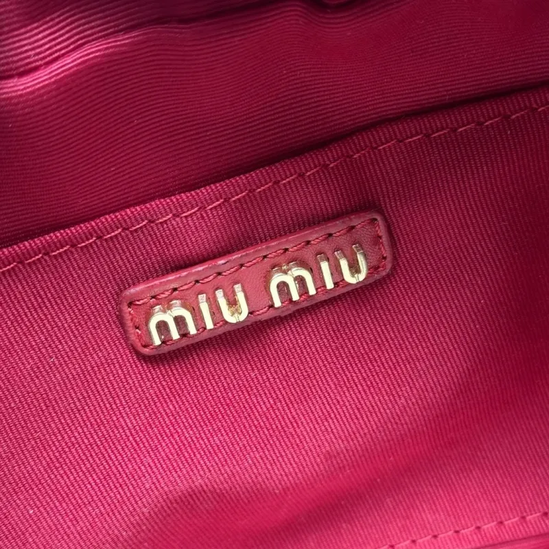 Miu Miu Red Top Handle Bag 617 - Image 8