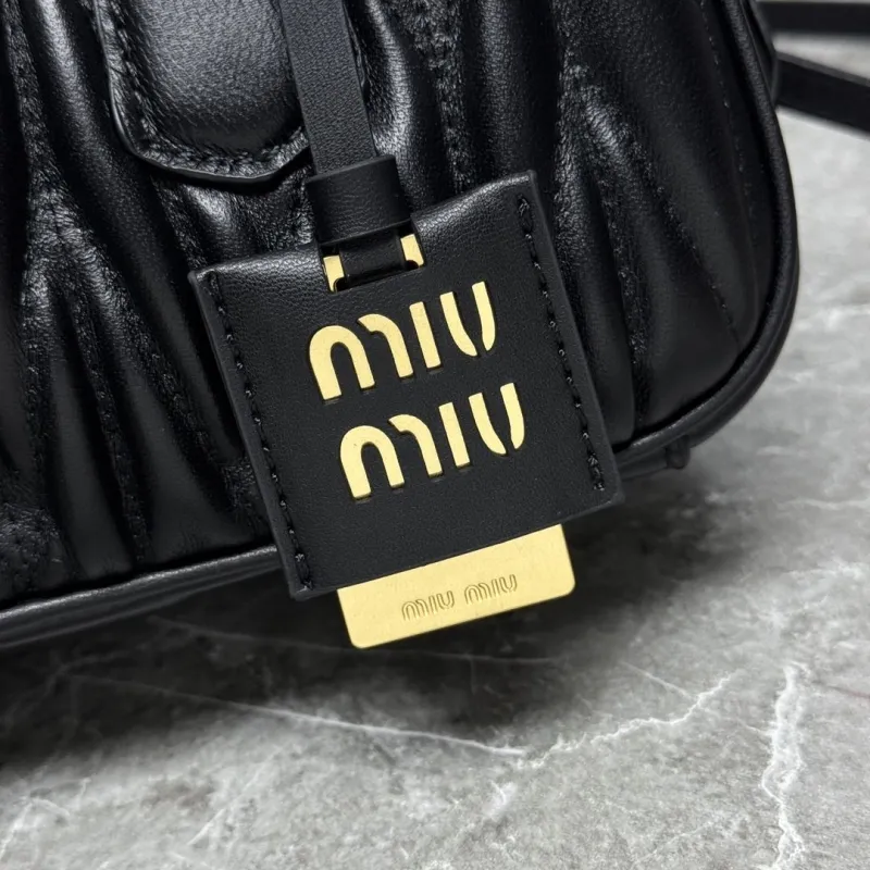 Miu Miu Black Top Handle Bag 623 - Image 3