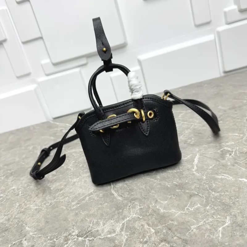MIU MIU Black Mini Top Handle Bag 628
