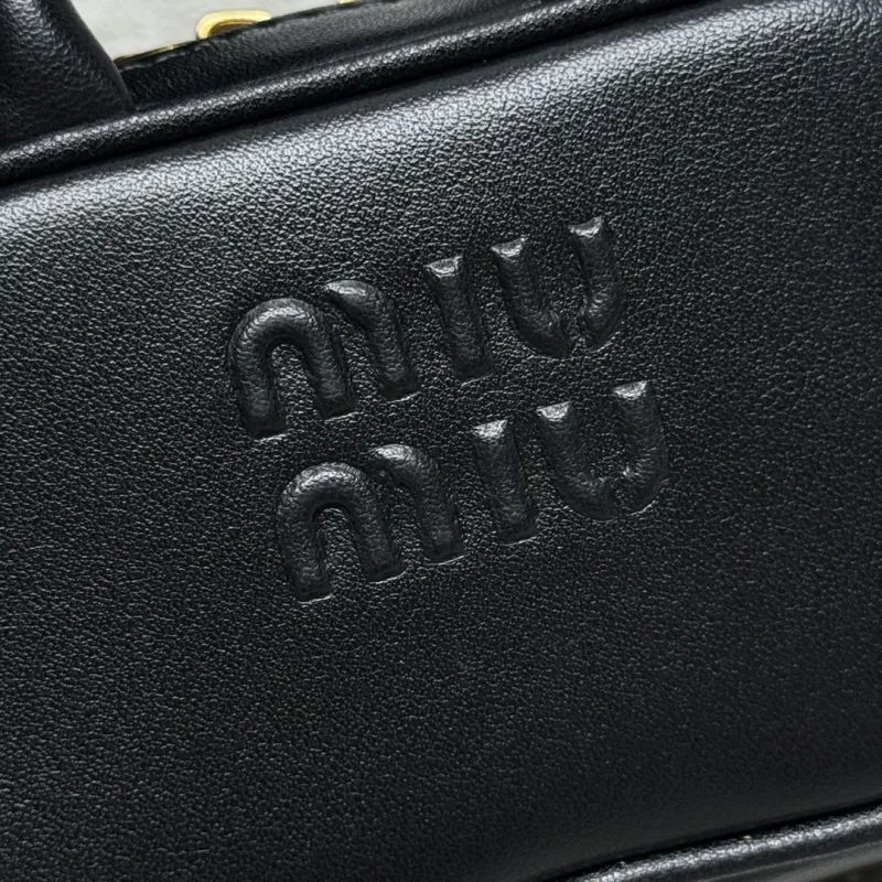 Alternative view of MIU MIU Black Top Handle Crossbody Bag 632